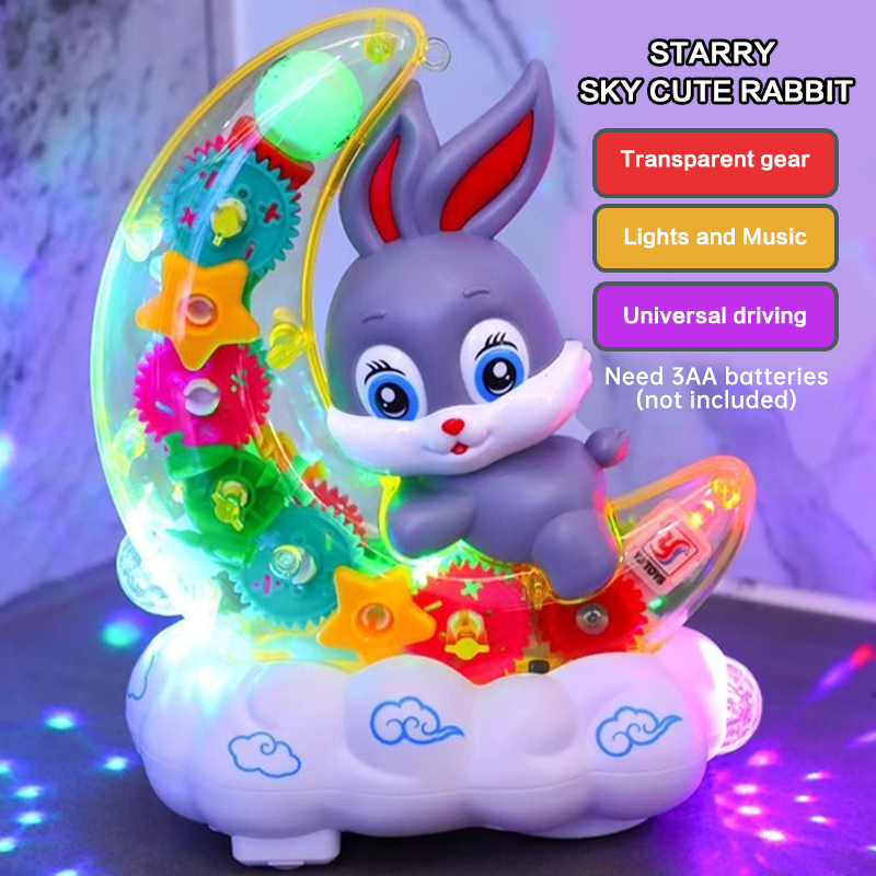 Scooter Electric - Moon Rabbit Scooter électrique jouet avec