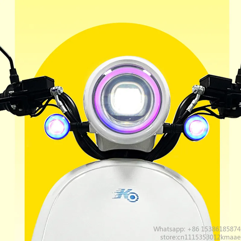 Electric Scooter Adults - Moto électrique 2 roues 1200W, durable,