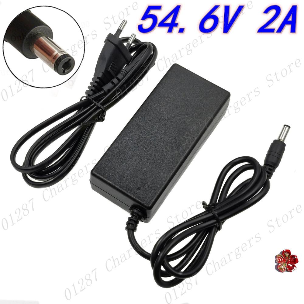 Electric Scooter Charger - Chargeur 54,6 V 2 A pour