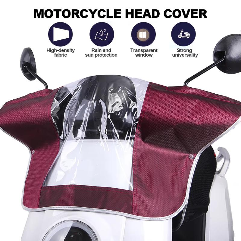 Electric Scooter Rain Cover - Housse de protection transparente pour tableau