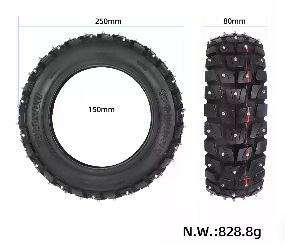 Pneu à neige STLF T255 * 80 av - Scooter Tire avis et prix