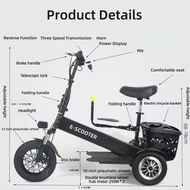 【2026】Scooter électrique pliab - Electric Scooter 500W avis et prix