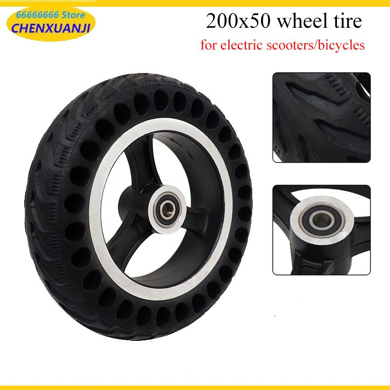 Roues alvéolées 200x50 à trous - Scooter Tire avis et prix